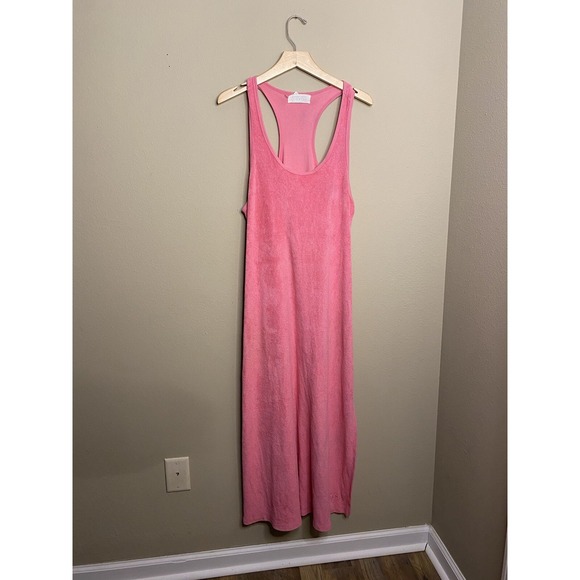 Victoria's Secret Country Medium Pink Terry Cloth Vintage Lounge Resort - Picture 3 of 5